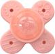 Kinderenok силіконовий нiблер Nibi Teether 2in1 розовый 270121kin