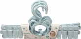 Babyhood вішалка дитяча з тримачами голубой BH-725B
