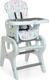 Bambi стульчик для кормления M 0816 flowers grey 24229ber
