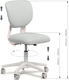 FunDesk дитяче крісло Buono Grey Buono Grey