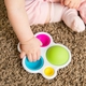 Fat Brain Toys прорезыватель и тактильная игрушка Нажми на шар dimpl F192MLafk