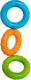 Fat Brain Toys игрушка тактильная Магнитные кольца SillyRings 3 шт F269MLafk