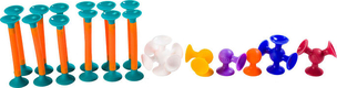 Fat Brain Toys конструктор контурный Соедини и согни Squigz Toobz F194MLafk