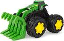 John Deere Kids игрушечный трактор Monster Treads с ковшом и большими колесами 47327afk