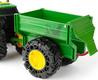 John Deere Kids іграшковий трактор Monster Treads з причепом і великими колесами 47353afk