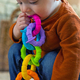 Fat Brain Toys набор прорезывателей Гибкие колечки pipSquigz Ringlets F250MLafk