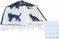 LightHouse плед CATS 140*200  синий 52112bt