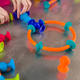 Fat Brain Toys конструктор контурный Соедини и согни Squigz Toobz F194MLafk