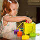 Fat Brain Toys сортер-прорізувач тактильний OombeeCube F120MLafk
