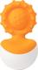 Fat Brain Toys прорезыватель-неваляшка dimpl wobl оранжевый F2172MLafk