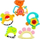Hola Toys набор погремушек Динозавры 5 шт в коробке 1109afk