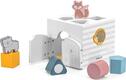 Viga Toys деревянный сортер с погремушками PolarB Домик для зверят 44052afk
