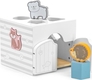 Viga Toys деревянный сортер с погремушками PolarB Домик для зверят 44052afk