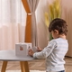 Viga Toys деревянный сортер с погремушками PolarB Домик для зверят 44052afk
