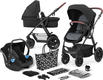 Kinderkraft универсальная коляска 3 в 1 ХMoov Black KKWXMOVBLK3000