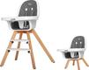 Carrello стульчик для кормления Prego CRL-9504/1 palette grey 24153ber