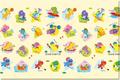 BabyCare коврик (2100х1400х13 мм) Dino Sports 90364iti