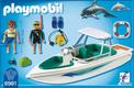Playmobil конструктор Моторная лодка с дайвером 6981ep
