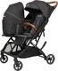 X-Lander прогулянкова коляска для двійні X-Double DOUBLE BLACK 73634iti