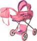 Melogo коляска для кукол 9333/014/9119 light pink 22034ber