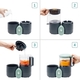 Babymoov блендер-пароварка Nutribaby One (+3 судочка+2 ложки) A001133_B1