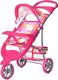 Melogo коляска для ляльок 9614 pink/multicolor 24545ber