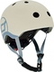 Scoot&Ride шолом захисний дитячий з ліхтариком (S/M) светло-серый SR-190605-ASH