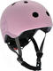 Scoot&Ride шолом захисний дитячий з ліхтариком (S/M) пастельно-розовый SR-190605-ROSE