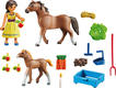 Playmobil конструктор Пру с лошадью и жеребёнком 70122ep