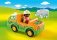 Playmobil конструктор Джип с прицепом и носорогом 70182ep