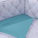 Верес постільний комплект (5од.) Velour Grey-tiffany 218.01ver
