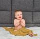 BabyOno ковдра бамбукова з бахромою желтый 546/03bo