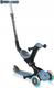 Globber самокат Go Up Deluxe Lights 5в1, колеса с подсветкой пепельно-голубой 646-200