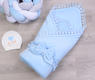 Верес конверт-ковдра Velour lace medium blue 125.06.02ver