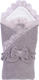 Верес конверт-ковдра Velour lace taup grey 125.06.04ver
