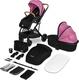 Lionelo универсальная коляска 2 в 1 Rіya 2IN1 PINK VIOLET LO-RIYA 2IN1 PINK VIOLET