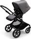 Bugaboo універсальна коляска Fox3 (без капюшона) Black/Grey Melange 2306010043