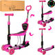 iTrike самокат 5в1 Maxi JR 3-026-B-1 pink 22860ber