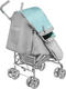 Lionelo прогулянкова коляска Elia Tropical Turquoise LO-ELIA TROPICAL TURQUOISE
