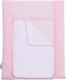 Верес пеленальный матрас (70x50) Velour Lignt pink 429.04ver