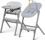 Kinderkraft стульчик для кормления с шезлонгом Igee Calmee Cloudy Grey KHIGCA00GRY0000