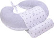 Верес подушка для кормления Comfort Lux Velour stars grey 302.04.2ver