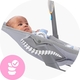 Kinderkraft шезлонг-гойдалка Calmee Grey KBCALM00GRY0000