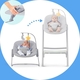 Kinderkraft шезлонг-гойдалка Calmee Grey KBCALM00GRY0000