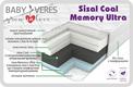 Верес матрас Sisal Coal Memory Ultra 190х120х22 см 52.4444.05ver