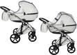 Tako універсальна коляска 2 в 1 Imperial New 11 white+silver T-IN-11