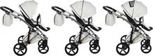 Tako універсальна коляска 2 в 1 Imperial New 11 white+silver T-IN-11