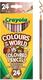 CRAYOLA набір кольорових олівців Colours of the World 68-4607