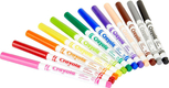 Crayola набор фломастеров Supertips Washable 12 шт (1) 7509
