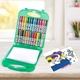 CRAYOLA портативний набір для малювання в кейсі з міні-фломастерами (washable) та папером 04-5227